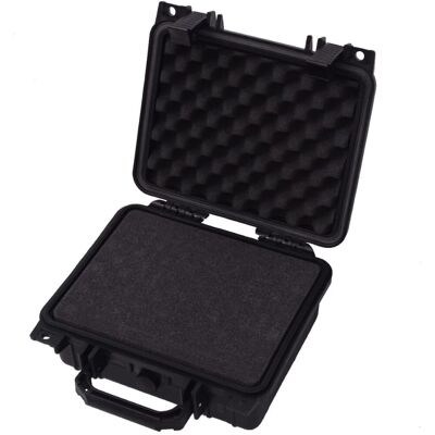 vidaXL Walizka ochronna, czarna, 27 x 24,6 x 12,4 cm vidaXL Walizka ochronna, czarna, 27 x 24,6 x 12,4 cm