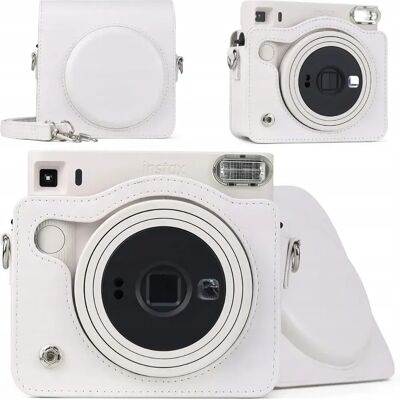 Etui Futerał Pokrowiec Do Aparatu Fujifilm Instax Square Sq1 Biały Etui Futerał Pokrowiec Do Aparatu Fujifilm Instax Square Sq1 Biały