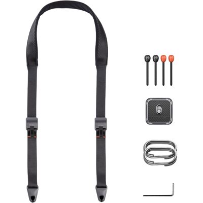 Pgytech Pasek Na Ramię Do Aparatu Szeroki Regulowany 110-152 Cm Czarny Pgytech Pasek Na Ramię Do Aparatu Szeroki Regulowany 110-152 Cm Czarny