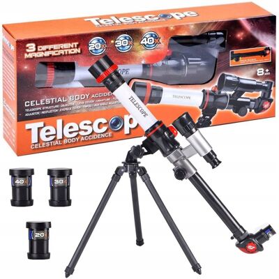 Inny producent Luneta Teleskop Na Statywie Okular 20X 30X 40X Inny producent Luneta Teleskop Na Statywie Okular 20X 30X 40X