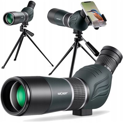 K&F; Concept Monokular Luneta K&F; ZOOM 60 20-60x 60mm BAK-4 K&F; Concept Monokular Luneta K&F; ZOOM 60 20-60x 60mm BAK-4