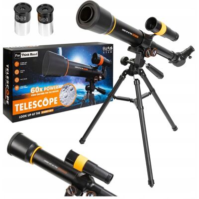click4toys Teleskop Astronomiczny Edukacyjny Luneta Obserwacyjna Statyw Dla Dzieci click4toys Teleskop Astronomiczny Edukacyjny Luneta Obserwacyjna Statyw Dla Dzieci