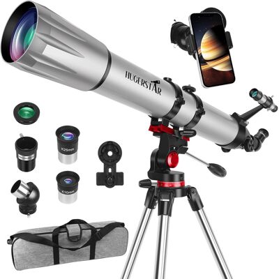 Inny producent Teleskop Astronomiczny Z Regulowanym Statywem I Adapterem Do Telefonu Inny producent Teleskop Astronomiczny Z Regulowanym Statywem I Adapterem Do Telefonu