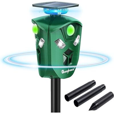 Inny producent Genieforce Combat+ Smart Odstraszacz 360° Wodoodporny Solarny Inny producent Genieforce Combat+ Smart Odstraszacz 360° Wodoodporny Solarny