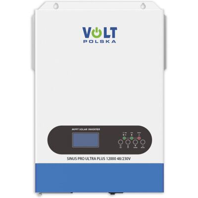 Inny producent Przetwornica Inwerter solarny SinusPro ULTRA PLUS 12000 48/230V (6200/12000W) Wi-Fi + 120A MPPT (60-500V) Inny producent Przetwornica Inwerter solarny SinusPro ULTRA PLUS 12000 48/230V (6200/12000W) Wi-Fi + 120A MPPT (60-500V)