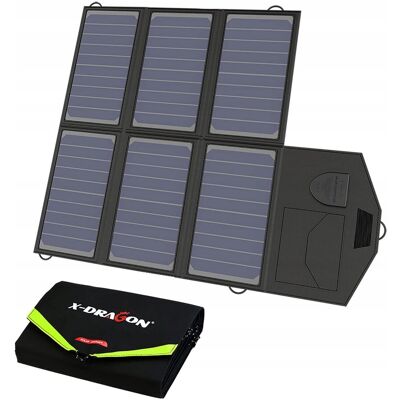 Inny producent X-DRAGON Składany Panel Solarny 40W Solar USB Inny producent X-DRAGON Składany Panel Solarny 40W Solar USB