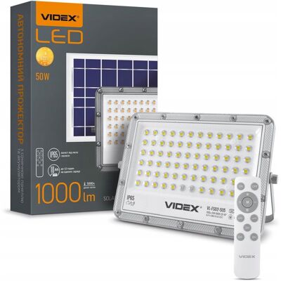 Inny producent Naświetlacz Solarny Z Pilotem 1000lm=led 10w 5000k Ip65 Solar Videx / Vl-Fso-205 Inny producent Naświetlacz Solarny Z Pilotem 1000lm=led 10w 5000k Ip65 Solar Videx / Vl-Fso-205