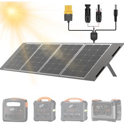 Inny producent NECESPOW Przenośny Panel Solarny 200W Składany Turystyczny Ładowarka Słoneczna Do Biwakowania Stacji Zasilania Inny producent NECESPOW Przenośny Panel Solarny 200W Składany Turystyczny Ładowarka Słoneczna Do Biwakowania Stacji Zasilania