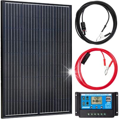 Volt Polska PANEL SOLARNY BATERIA SŁONECZNA 100W 12V REGULATOR ŁADOWARKA SOLARNA 10A Volt Polska PANEL SOLARNY BATERIA SŁONECZNA 100W 12V REGULATOR ŁADOWARKA SOLARNA 10A