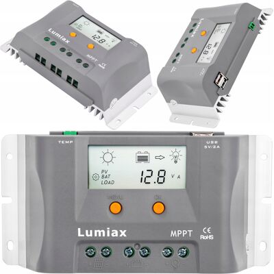 Inny producent Regulator Ładowania Solarny 12v Panel Lcd 10a Mppt Inny producent Regulator Ładowania Solarny 12v Panel Lcd 10a Mppt