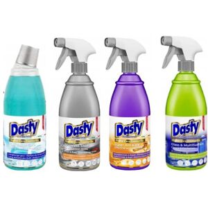 Dasty Zestaw chemii domowej - odkamieniacz, płyn do płyt indukcyjnych, żel do WC Dasty Zestaw chemii domowej - odkamieniacz, płyn do płyt indukcyjnych, żel do WC
