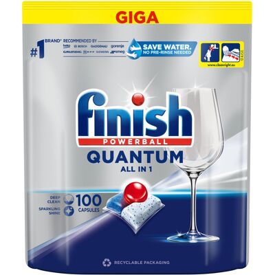 Finish Powerball Quantum Kapsuły All in 1 do zmywarki - Zmywarka Finish Powerball Quantum Kapsuły All in 1 do zmywarki - Zmywarka
