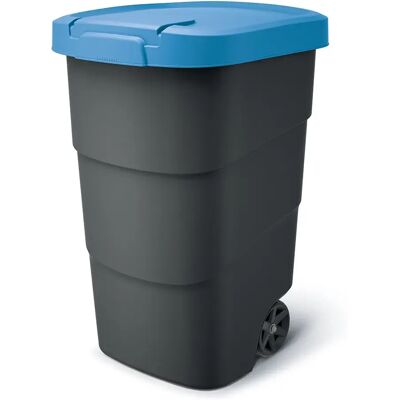 Prosperplast Wheeler - Uniwersalny kosz na śmieci - 90L - Niebieski Prosperplast Wheeler - Uniwersalny kosz na śmieci - 90L - Niebieski