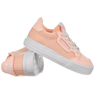 Adidas Continental Vulc EL I - Pomarańczowy / Biały - Buty dziecięce Adidas Continental Vulc EL I - Pomarańczowy / Biały - Buty dziecięce