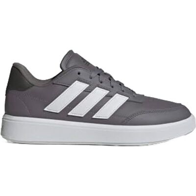 Adidas COURTBLOCK SZARE SPORTOWE BUTY MĘSKIE Z BIAŁYMI PASKAMI 44 6AA Adidas COURTBLOCK SZARE SPORTOWE BUTY MĘSKIE Z BIAŁYMI PASKAMI 44 6AA