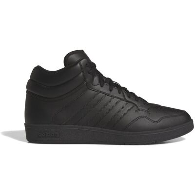 Buty Adidas Hoops 4.0 Mid - Sneakers, Czarny-Biały - Styl Koszykówki Buty Adidas Hoops 4.0 Mid - Sneakers, Czarny-Biały - Styl Koszykówki