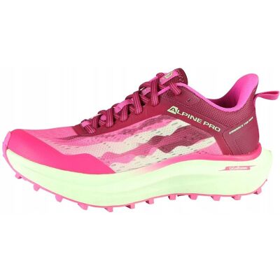 Alpine PRO Buty sportowe do biegania Crewe k.różowy r.36 Alpine PRO Buty sportowe do biegania Crewe k.różowy r.36