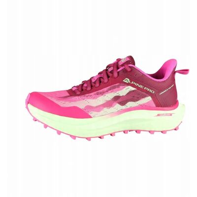 Alpine PRO Buty sportowe do biegania Crewe k.różowy r.40 Alpine PRO Buty sportowe do biegania Crewe k.różowy r.40