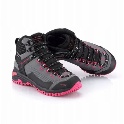 Alpine PRO buty trekkingowe wodoodporne wysokie Emlembe różowy r.36 Alpine PRO buty trekkingowe wodoodporne wysokie Emlembe różowy r.36