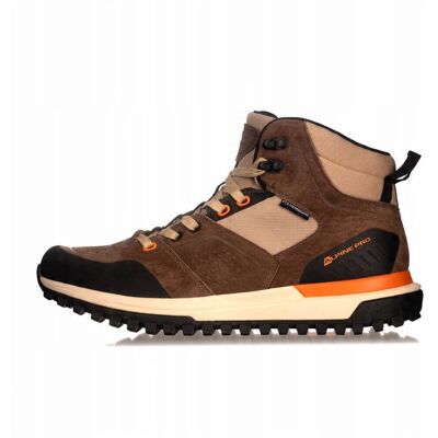 Alpine PRO Męskie buty skórzane miejskie Malen k.brązowy r.41 Alpine PRO Męskie buty skórzane miejskie Malen k.brązowy r.41