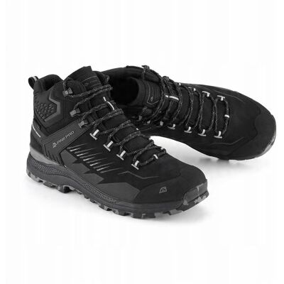 Alpine PRO Wysokie buty trekkingowe Vibram Merse k.czarny r.46 Alpine PRO Wysokie buty trekkingowe Vibram Merse k.czarny r.46