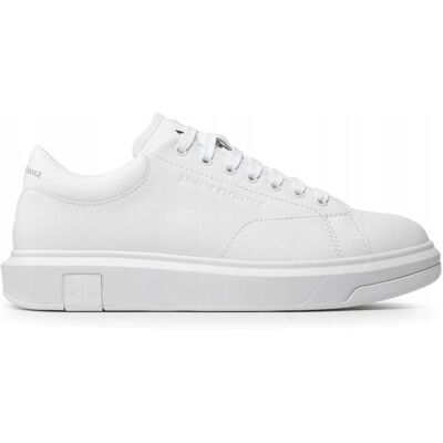 Inny producent ARMANI EXCHANGE MĘSKIE BUTY SPORTOWE SKÓRZANE BIAŁE 42 16GA Inny producent ARMANI EXCHANGE MĘSKIE BUTY SPORTOWE SKÓRZANE BIAŁE 42 16GA