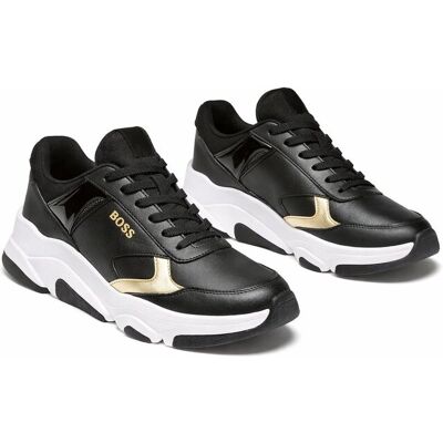 Inny producent BOSS CZARNE SPORTOWE BUTY MĘSKIE Z BIAŁĄ PODESZWĄ I ZŁOTYMI DETA 42 2I4A Inny producent BOSS CZARNE SPORTOWE BUTY MĘSKIE Z BIAŁĄ PODESZWĄ I ZŁOTYMI DETA 42 2I4A