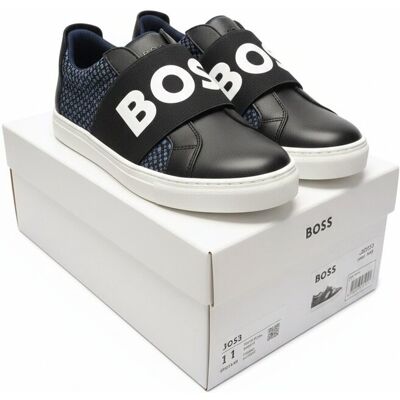 Boss Kidswear - Luksusowe Sneakersy Slip-On Logo Mania Rozmiar 38 NOWE Boss Kidswear - Luksusowe Sneakersy Slip-On Logo Mania Rozmiar 38 NOWE