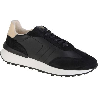 Boss Trainers J29298-09b, Dla Chłopca, Buty Sneakers, Czarne Boss Trainers J29298-09b, Dla Chłopca, Buty Sneakers, Czarne