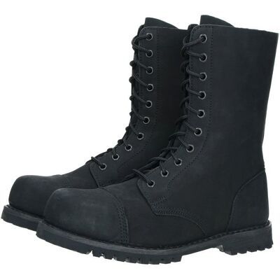 Brandit Buty Wojskowe Glany Nubuk Phantom 10 Oczek Czarne - 39 Brandit Buty Wojskowe Glany Nubuk Phantom 10 Oczek Czarne - 39