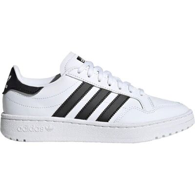 Adidas - Team Court J EF6815 - Biały - Przez cały rok Buty Adidas - Team Court J EF6815 - Biały - Przez cały rok Buty