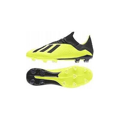 Buty adidas X 18.2 FG 40 żółte Buty adidas X 18.2 FG 40 żółte