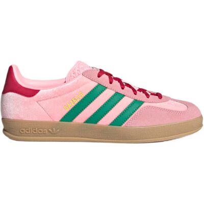 Buty Damskie Adidas Gazelle Indoor W Pink Velvet Różowe - Ji2713-36 A Buty Damskie Adidas Gazelle Indoor W Pink Velvet Różowe - Ji2713-36 A