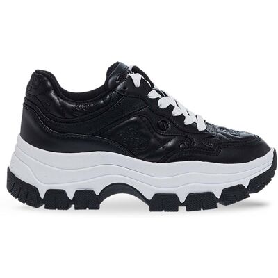 Buty Damskie Guess Sneakersy Czarne Na Grubej Podeszwie-41 Buty Damskie Guess Sneakersy Czarne Na Grubej Podeszwie-41