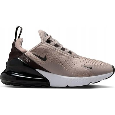 Buty Damskie Nike Air Max 270 Sneakersy Sportowe Na Co Dzień Beżowe Buty Damskie Nike Air Max 270 Sneakersy Sportowe Na Co Dzień Beżowe