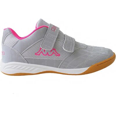 Buty dla dzieci Kappa Kickoff K srebrno-różowe 260509K 1522 25 Buty dla dzieci Kappa Kickoff K srebrno-różowe 260509K 1522 25