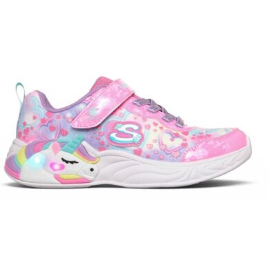 Buty dla dziewcząt Skechers S-Lights Unicorn Dreams Heart Sparkles 303063L r.35 Buty dla dziewcząt Skechers S-Lights Unicorn Dreams Heart Sparkles 303063L r.35