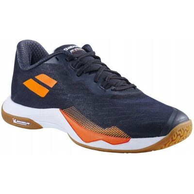 Buty do badmintona męskie Babolat Shadow Tour 5 black/orange 46 Buty do badmintona męskie Babolat Shadow Tour 5 black/orange 46