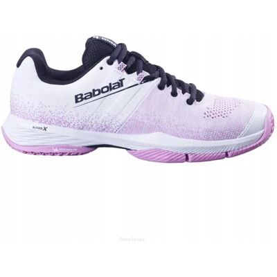 Buty do padla Babolat Sensa różowo-białe 38 Buty do padla Babolat Sensa różowo-białe 38