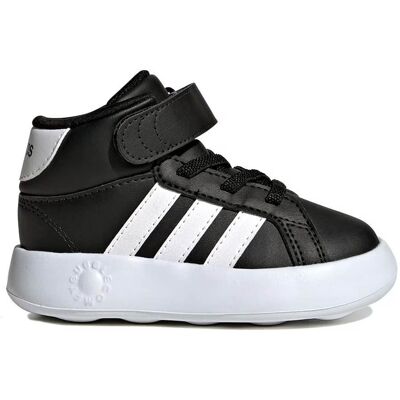Buty dziecięce adidas Grand Court Mid Czarne IE3867 27 Buty dziecięce adidas Grand Court Mid Czarne IE3867 27