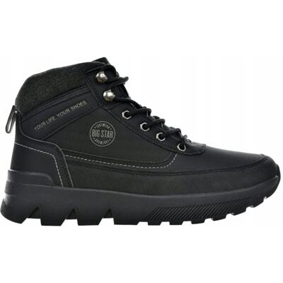 Buty Jesienno Zimowe Męskie Big Star Mm174016 Sportowe Czarne Za Kostkę 41 Buty Jesienno Zimowe Męskie Big Star Mm174016 Sportowe Czarne Za Kostkę 41