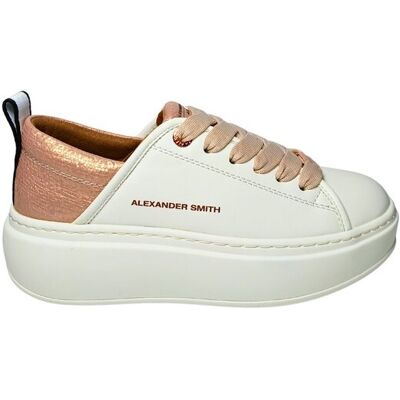 buty kobieta Alexander Smith Eco-Wembley High Woman White Nude buty kobieta Alexander Smith Eco-Wembley High Woman White Nude