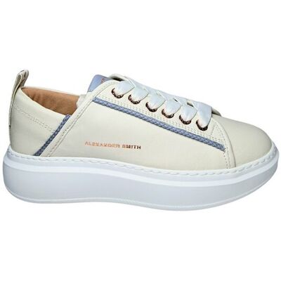 buty kobieta Alexander Smith Eco-Wembley Woman White Light Avio buty kobieta Alexander Smith Eco-Wembley Woman White Light Avio