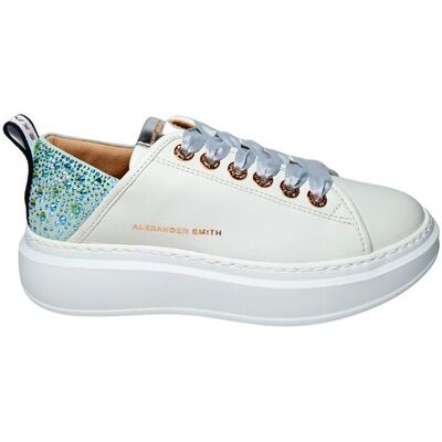 buty kobieta Alexander Smith Wembley Woman Off White Pastel Azure buty kobieta Alexander Smith Wembley Woman Off White Pastel Azure