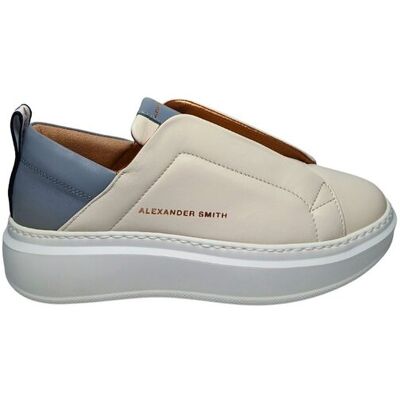 buty kobieta Alexander Smith Wenbley majtki-on Woman Off White Azure buty kobieta Alexander Smith Wenbley majtki-on Woman Off White Azure