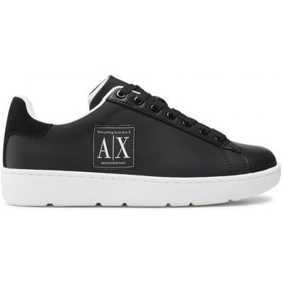 Giorgio Armani Buty Męskie Armani Exchange Xux084-Xv557-O002 Ax Sneaker Czarne Giorgio Armani Buty Męskie Armani Exchange Xux084-Xv557-O002 Ax Sneaker Czarne