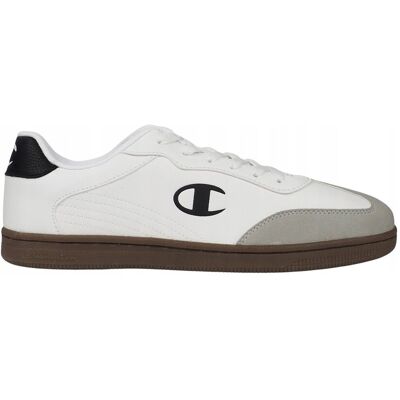 Buty Męskie Champion Prestige Mix Material Low Cut Białe S22330 Ww001 46 Buty Męskie Champion Prestige Mix Material Low Cut Białe S22330 Ww001 46