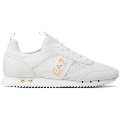 Giorgio Armani Buty Męskie Ea7 X8x027-Xk050-Q597 Ea7 Sneakers Białe Giorgio Armani Buty Męskie Ea7 X8x027-Xk050-Q597 Ea7 Sneakers Białe