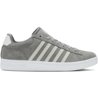 Buty Męskie K-Swiss 09492-029-M Court Tiebrk Ii Sde Szare Buty Męskie K-Swiss 09492-029-M Court Tiebrk Ii Sde Szare