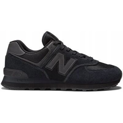 BUTY męskie NEW BALANCE 574 ML574EVE sneakersy czarne sportowe skóra 45,5 45,5 BUTY męskie NEW BALANCE 574 ML574EVE sneakersy czarne sportowe skóra 45,5 45,5